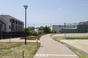 愛知県豊田市 柿本公園 公園灯