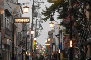東京都目黒区　昭和通り商交会のCS-613型街路灯：納入事例写真
