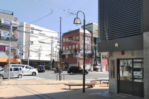 神戸市 すずらん台のLED街路灯：納入事例写真
