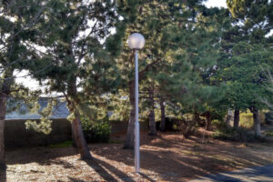 和歌山県和歌山市 8の字公園のA-51F型街路灯 納入事例写真