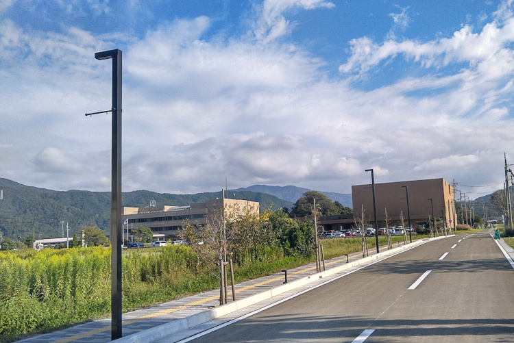 町道美浜駅前線のHS-546型街路灯 納入事例写真