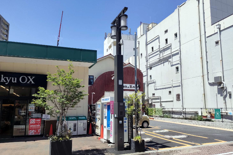 神奈川県 小田原市街地 スマートポール